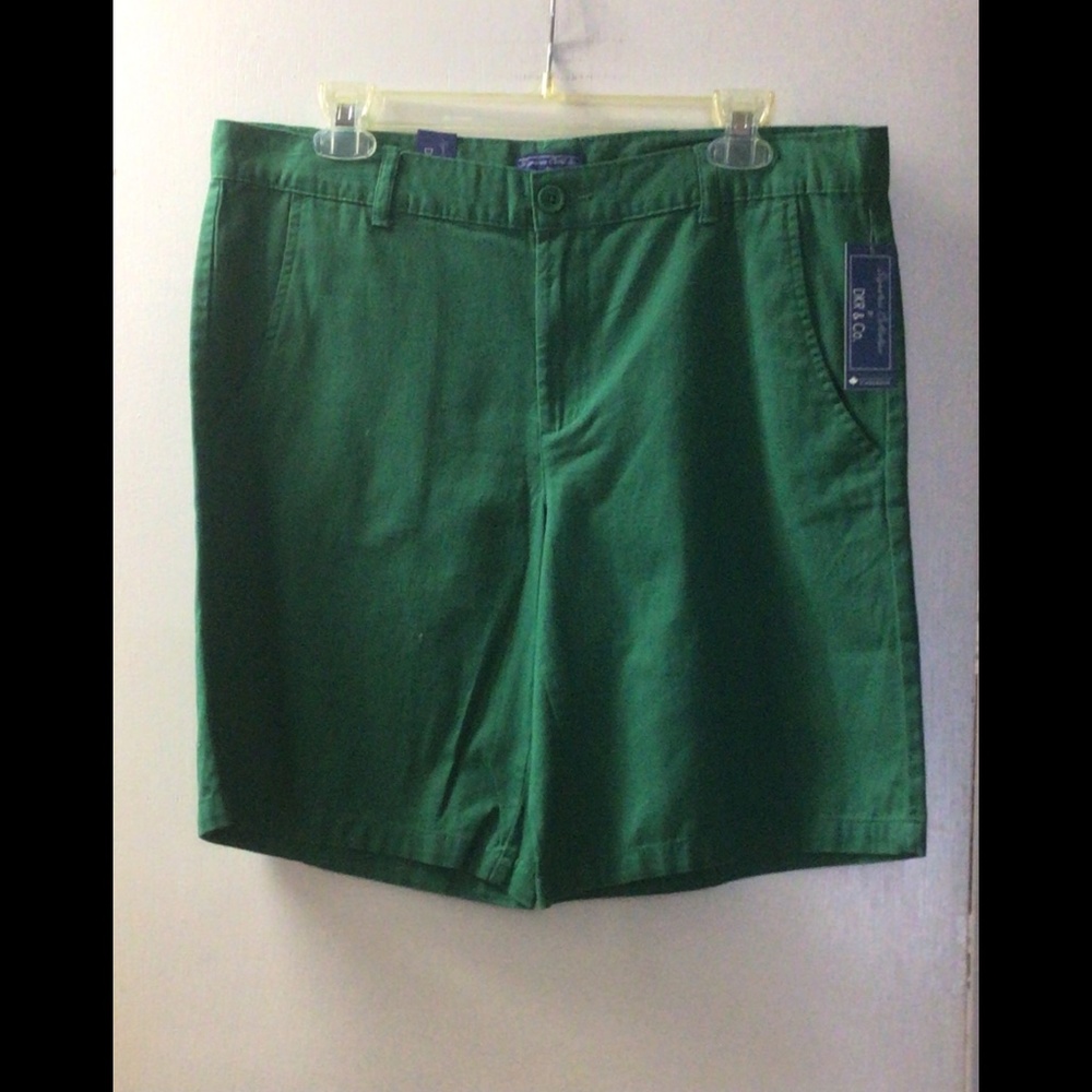 DKR Apparel Cotton Walking Shorts-Green